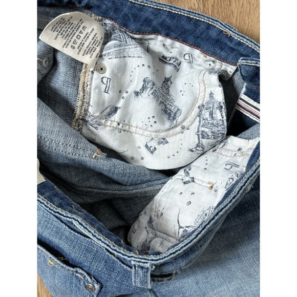Anthropologie Pilcro And The Letterpress Women's Jean Denim Shorts Size 27 - Picture 5 of 9